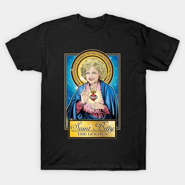 Saint Betty T-Shirt by Pop Art Saints